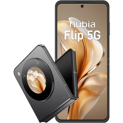 ZTE nubia Flip 6,9" 5G 8/256GB DualSIM fekete okostelefon