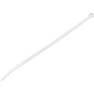 Startech.com 1000 PACK 10 CABLE TIES -WHITE NYLON ZIP TIE WRAPS UL TAA