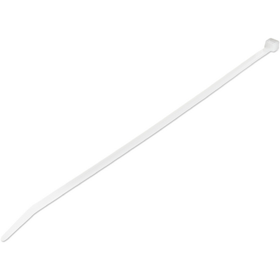 Startech.com 100 PACK 10 CABLE TIES -WHITE NYLON ZIP TIE WRAPS UL TAA