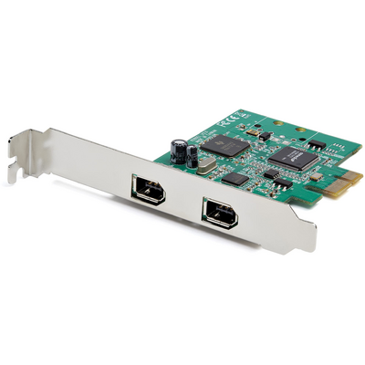 Startech.com 2 PORT PCIE FIREWIRE CARD TI TSB82AA2 CHIPSET-WIN/MAC