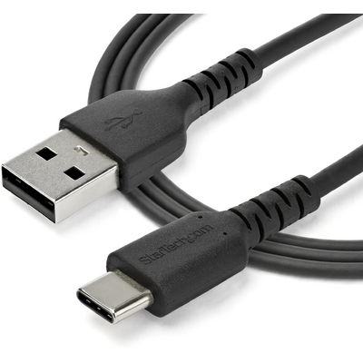 Startech.com 2 M USB 2.0 TO USB C CABLE CABLE BLACK ARAMID FIBER