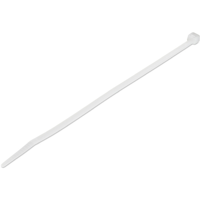 Startech.com 1000 PACK 8 CABLE TIES -WHITE NYLON ZIP TIE WRAPS UL TAA