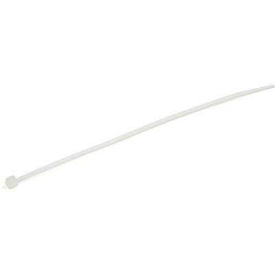 Startech.com 100 PACK 6 CABLE TIES -WHITE NYLON ZIP TIE WRAPS UL TAA