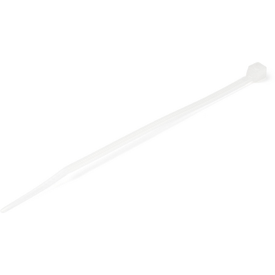 Startech.com 100 PACK 4 CABLE TIES -WHITE NYLON ZIP TIE WRAPS UL TAA