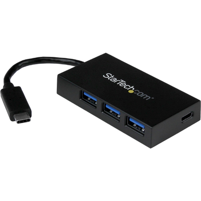 Startech.com 4 PORT USB 3.0 HUB - USB-C HUB GEN 1 HUB 1X USBC + 3X USB A