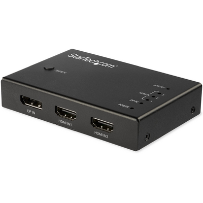 Startech.com HDMI VIDEO SWITCH - HDMI / DP 3XHDMI 1X DISPLAYPORT 4K 60HZ