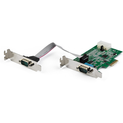 Startech.com 2 PORT RS232 SERIAL PCIE CARD PCI EXPRESS CARD - 16950 UART