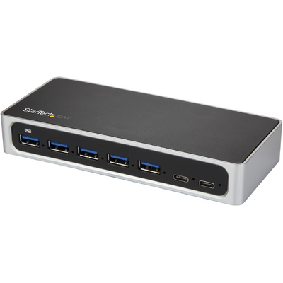 Startech.com 7PORT USB C HUB - USB-C TO 2X C + 5X A - USB 3.0 HUB