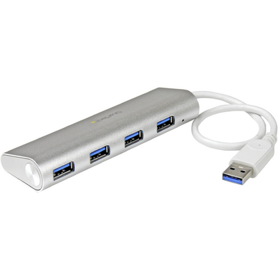 Startech.com 4 PORT PORTABLE USB 3.0 HUB USB3 HUBS