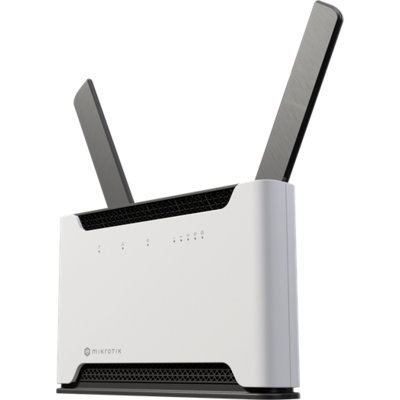 MIKROTIK Wireless Router DualBand, 5x1000Mbps, Chateau PRO ax, WiFi6, Asztali - H53UiG-5HaxQ2HaxQ