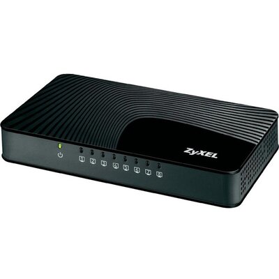 ZyXEL GS108Sv2 8port Gigabit LAN, nem menedzselhető, asztali média switch
