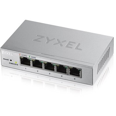 ZyXEL GS1200-5 5port GbE LAN web menedzselhető asztali switch