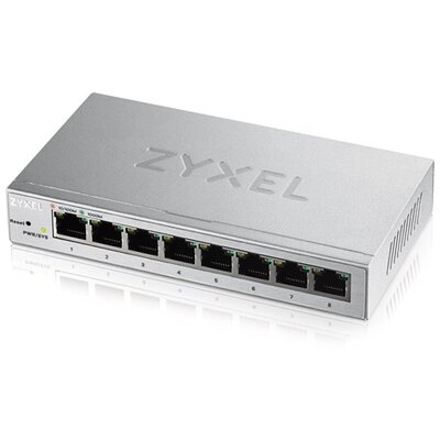 ZyXEL GS1200-8 8port GbE LAN web menedzselhető asztali switch