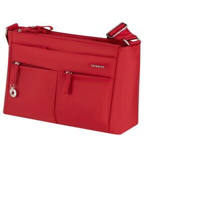 Samsonite MOVE 5.0 Horiz. Shoulder Bag+flap női piros válltáska