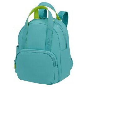 American Tourister PUFFYPOP Mini Backpack S türkiz hátizsák