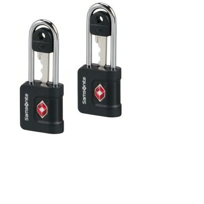 Samsonite TA REVOLUTION Key Lock Tsa X2 fekete bőröndlakat