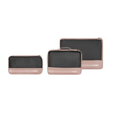Samsonite TA REVOLUTION Set Of 3 Packing Cubes rendszerező táska szett rózsaszín