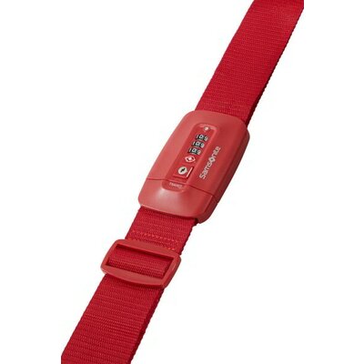 Samsonite TA REVOLUTION Luggage Strap/tsa Lock piros bőrönd heveder