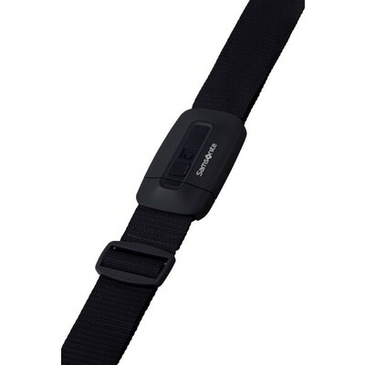Samsonite TA REVOLUTION Luggage Strap 50mm fekete bőrönd heveder