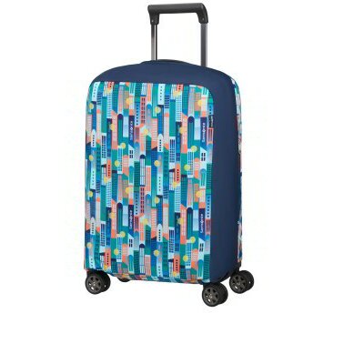 Samsonite TA REVOLUTION Foldable Luggage Cover S mintás bőröndhuzat