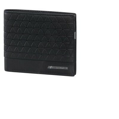 Samsonite PRO-DLX 6 SLG 049 - B S 9cc+vfl+2c+w fekete bőr pénztárca