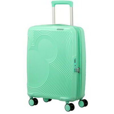 American Tourister MICKEY MAGIC Spinner 55/20 Exp Tsa zöld kabinbőrönd