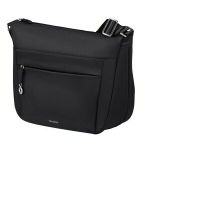 Samsonite MOVE 5.0 Hobo Bag Round M Exp fekete női válltáska