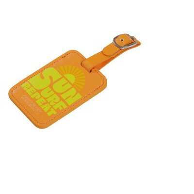 American Tourister AMERICAN TOURIST. TA Luggage Tag X2 Print sárga bőrönd címke