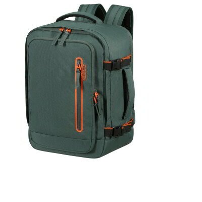 American Tourister TAKE2CABIN Sport Backpack Ms zöld 15.6" kabintáska/hátizsák