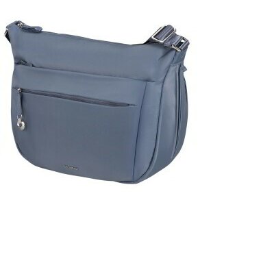 Samsonite MOVE 5.0 Hobo Bag Round M Exp kék női válltáska