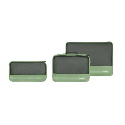 Samsonite TA REVOLUTION Set Of 3 Packing Cubes zöld rendszerező táska szett