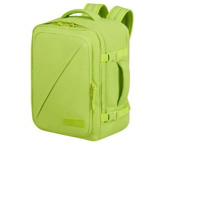 American Tourister TAKE2CABIN Casual Backpack Ms Puff Lime 15.6" kabin hátizsák