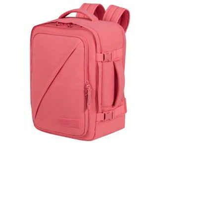 American Tourister TAKE2CABIN Casual Backpack Ms Puff 15.6" rózsaszín kabintáska/hátizsák