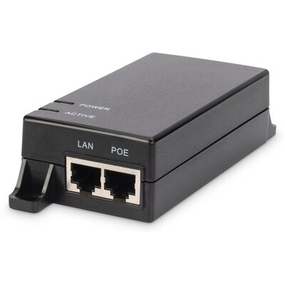 DIGITUS Gigabit Ethernet PoE 15,4W tápfeladó