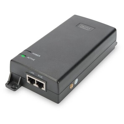 DIGITUS Gigabit Ethernet PoE+ 60W tápfeladó