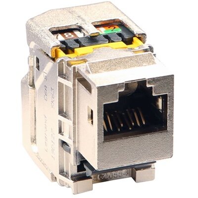 Legrand Cat6A árnyékolt (STP) LCS2 gyorscsatlakozós 10Gigabit RJ45 Keystone port