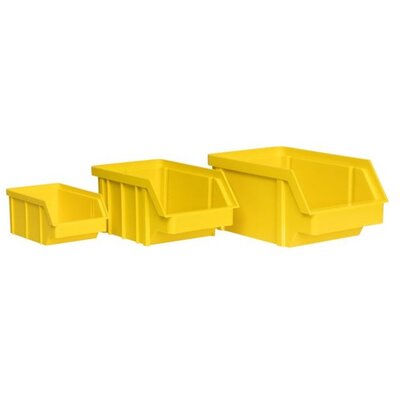Stalflex BIN-L-Y sárga színű nagy méretű tárolódoboz