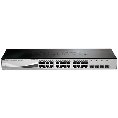 D-Link DGS-1210-28 24port GbE LAN 4x Gigabit SFP port Smart switch