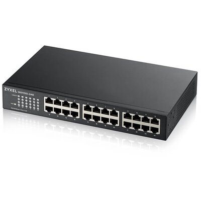 ZyXEL GS1100-24E v3 24port LAN 10/100/1000Mbps nem menedzselhető gigabit switch