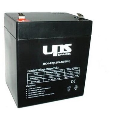 Akku UPS Power 12V 4Ah zselés akkumulátor
