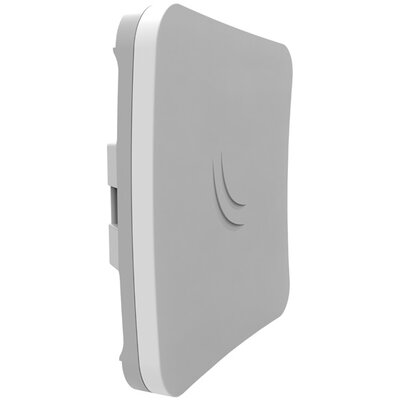 MikroTik SXTsq Lite5, 16dBi 5GHz antenna, Dual Chain 802.11an wireless, 1xLAN, L3