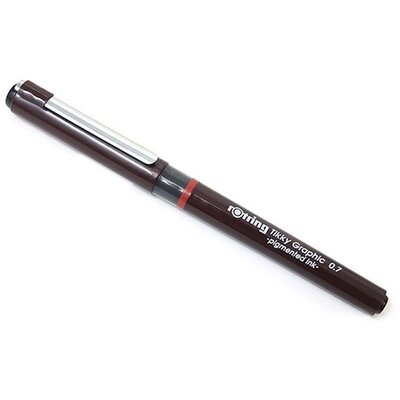 Rotring Tikky Graphic 0,7mm borvörös BL tűfilc