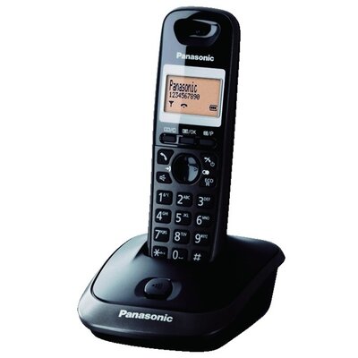 Panasonic KX-TG2511HGT kihangosítható hívóazonosítós titánfekete dect telefon