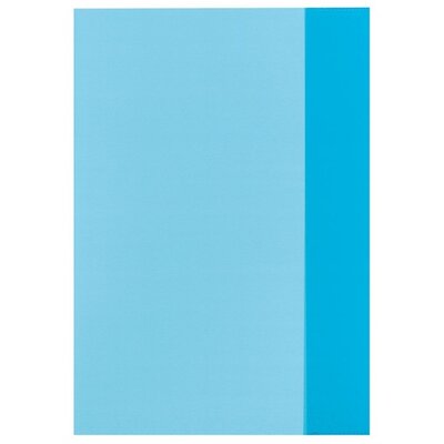 Herlitz A4 átlátszó kék füzetborító