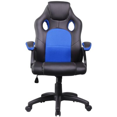 Iris GCH102BK fekete / kék gamer szék