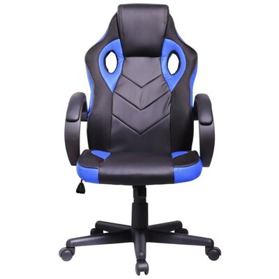 Iris GCH205BK fekete / kék gamer szék
