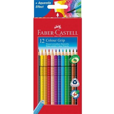Faber-Castell Grip 2001 12db-os vegyes színű színes ceruza