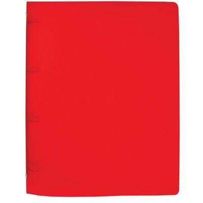 Karton P+P Opaline A4 2cm 4 gyűrűs piros gyűrűskönyv