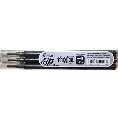 Pilot Frixion Point 0,5mm 3db-os fekete rollertoll betét