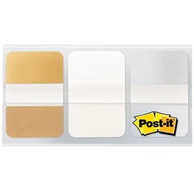 Post-it 25,4x38mm 36lap fémes index jelölőcímke